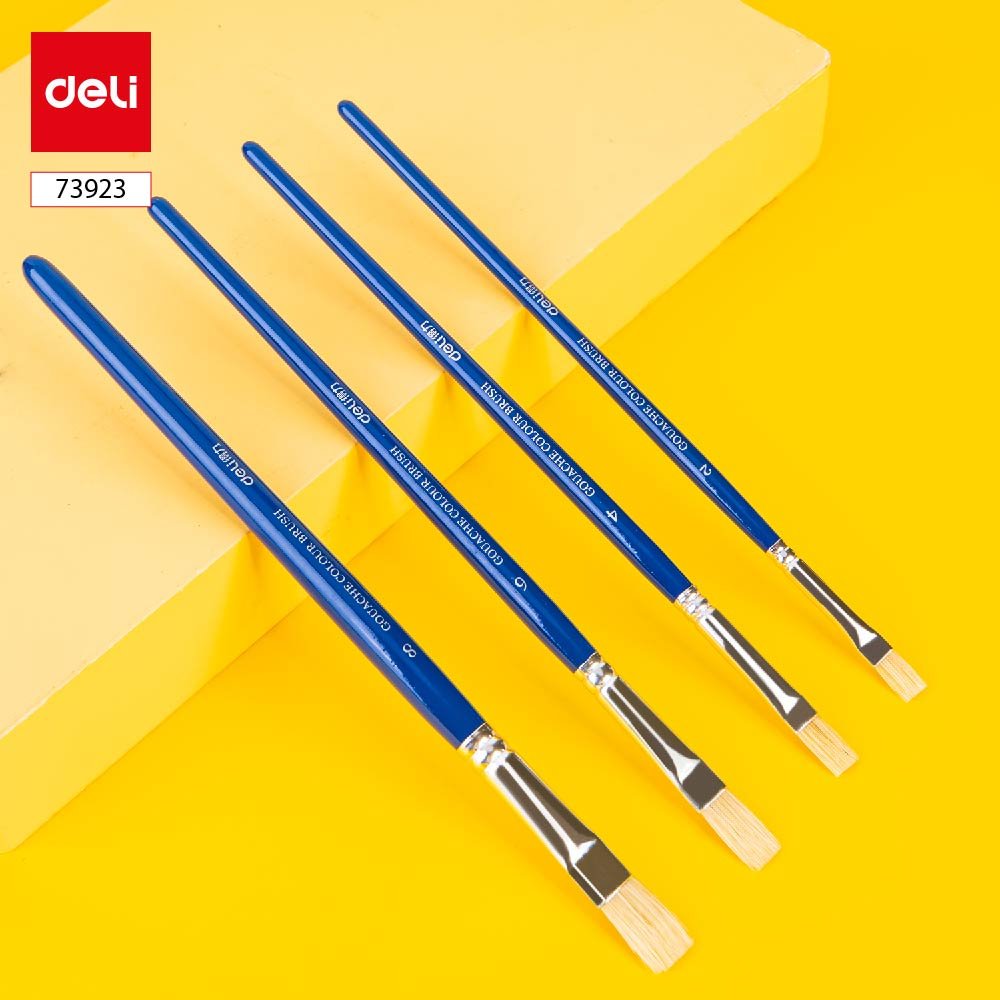 ديلي مجموعة فرشاة رسم - 4 قطع - أزرق - E73923